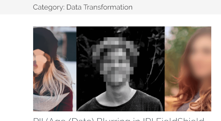 Data Transformation Blog Category